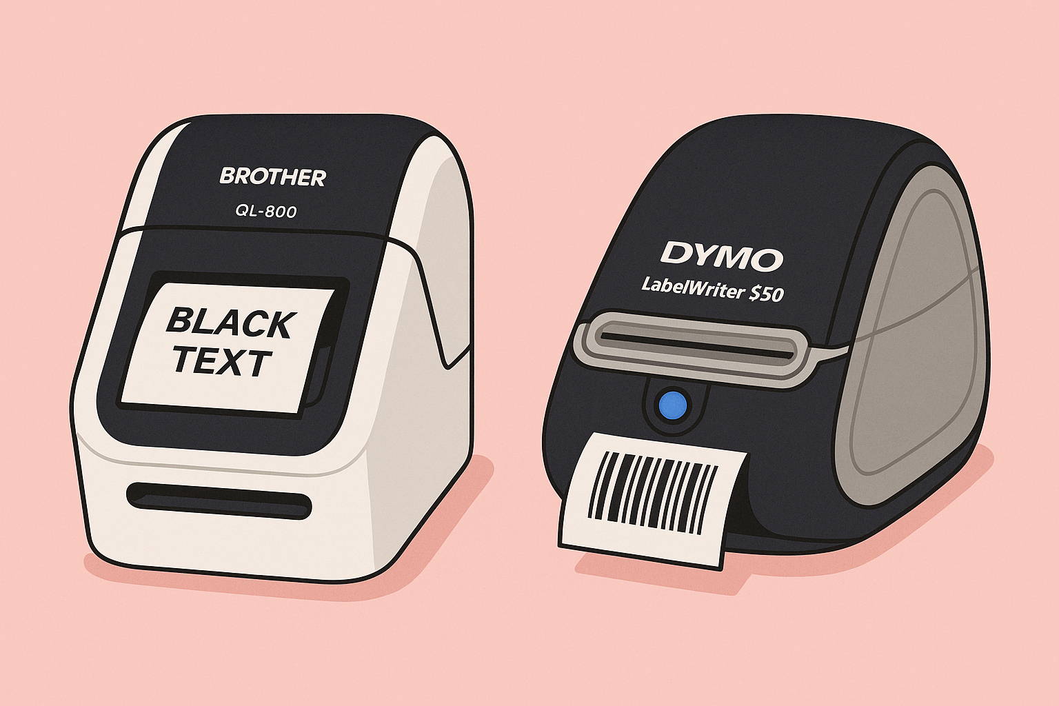 Brother QL-800 – Alternative zum Dymo LabelWriter 550