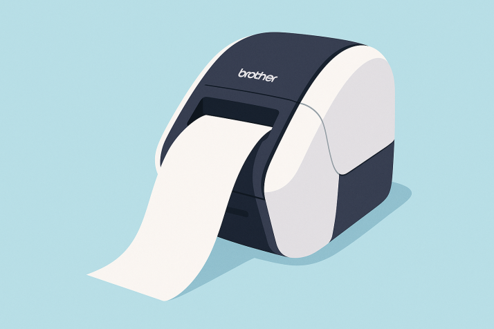 Brother Endlosrollen – Etiketten in beliebiger Länge drucken