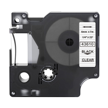 Dymo 43610 kompatibles Buchstabenband