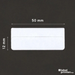 Dymo 99017 kompatible Etiketten, 12 x 50mm, 220 Etiketten