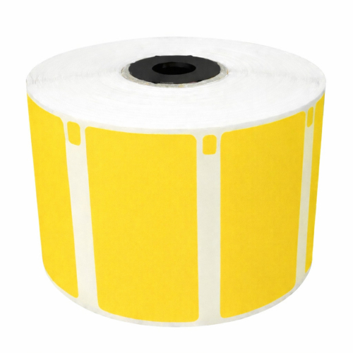Epson kompatible Etiketten, gelb, 56 x 25mm, 1000 Etiketten, abnehmbar