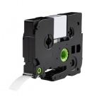 Brother HSe-211 kompatible Schrumpfband, Schwarz auf weiß, 9mm x 1,5m