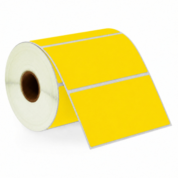 Zebra 102 x 50 kompatible Etiketten gelb